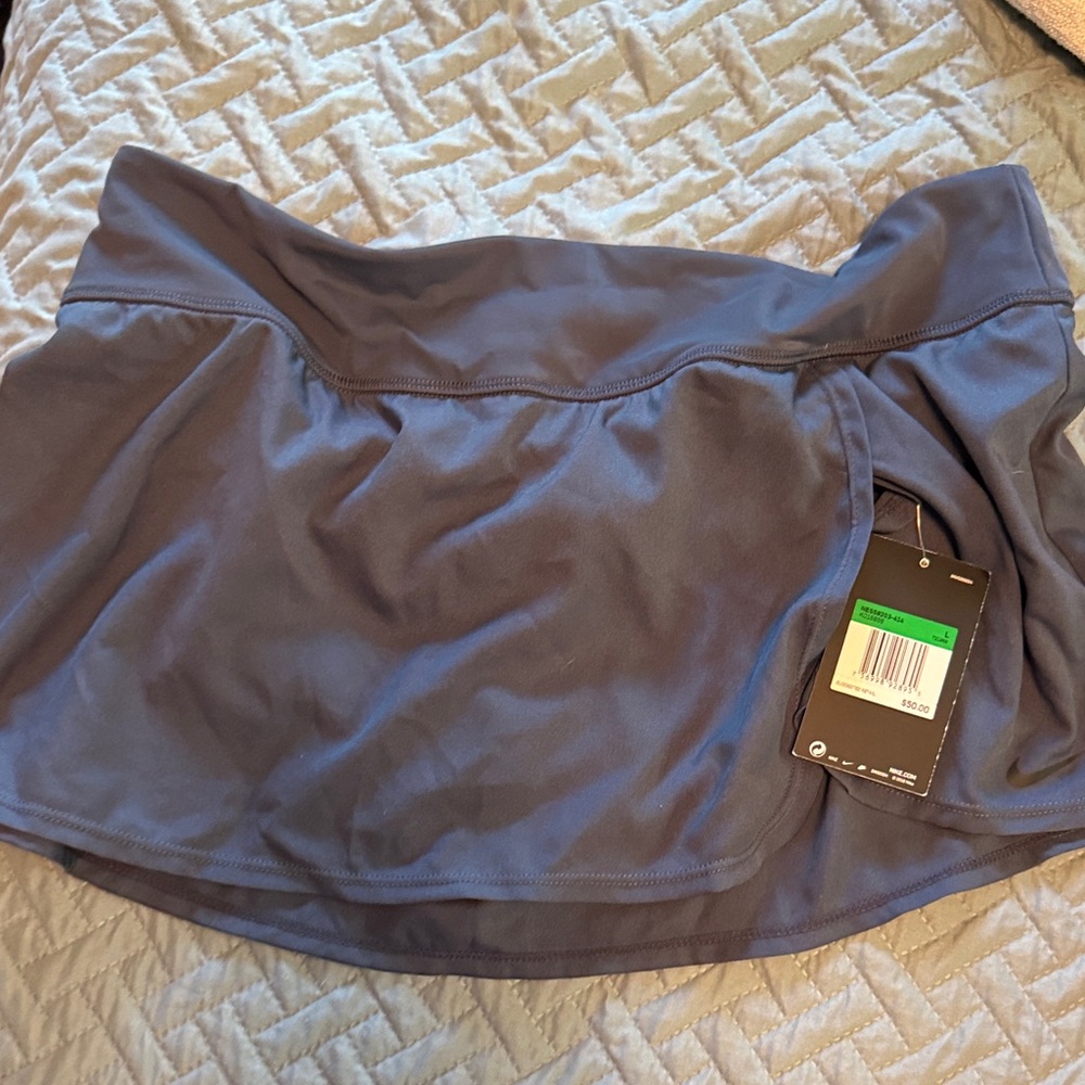 Blue Nike Athletic Skort/Swim bottom